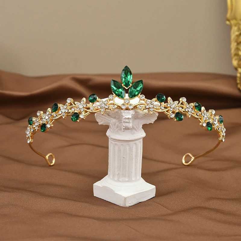 Crown Tiara Bride Wedding Dress Hairband Crowns Goddess 18yearold Adult Princess Performance Hair cessories Birthday Gift L250928HCB8
