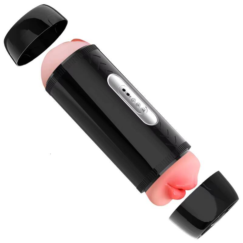 Netphi Adult Portable Automatic Male Masturbator Cup Lifelike Vagina Mouth Texture TPE Material for Male Self Pleasure