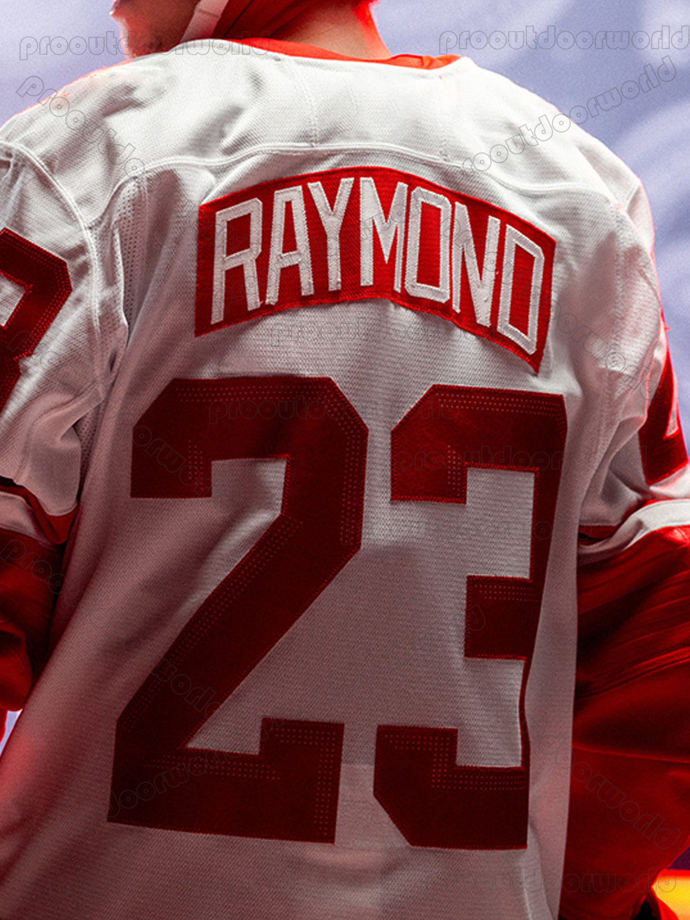 Kane 2025-26 Red Centennial Hockey Jersey 71 Larkins DeBrincat Seider Yzerman Lucas Raymond Gibson Custom Stitched Sweater