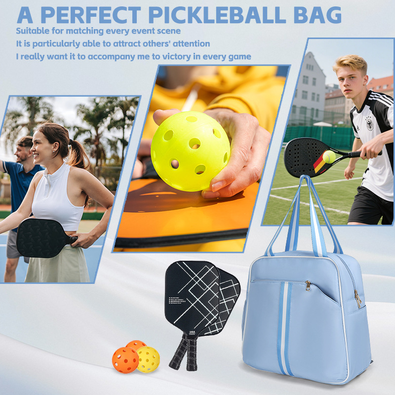 Tennis Tote Bags Pickleball Bags for Women and Racket Storage Ball Makeup Bag Tote Bag Water-Resistant Tear-resistant Design