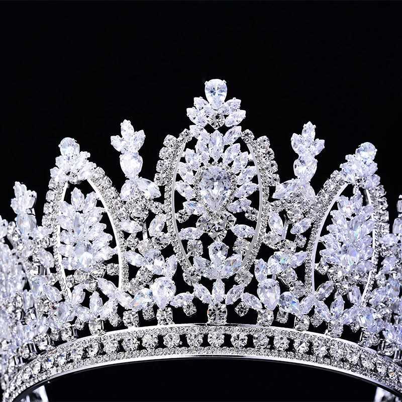 Princess Crown HADIYANA Classic Design Elegant Wedding Bridal Hair Jewelry Tiaras And Crowns Women Zircon BC5069 Corona Princesa L250928KIIV