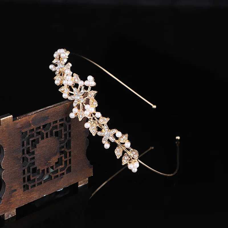 AINAMEISI New Bridal Princess Crown Headband Crystal Tiaras and Crowns HairBand Rhinestone Wedding Jewelry Hair cessories L250928NXHC