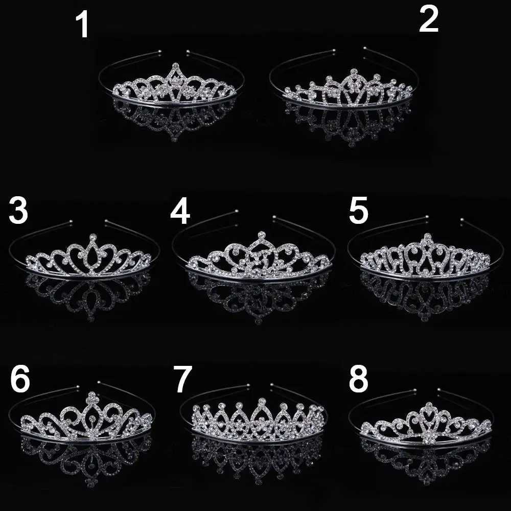 Children Tiaras and Crowns Headband Kids Girls Bridal Crystal Crown Wedding Party cessiories Hair Jewelry Ornaments Headpiece L250928OPGJ