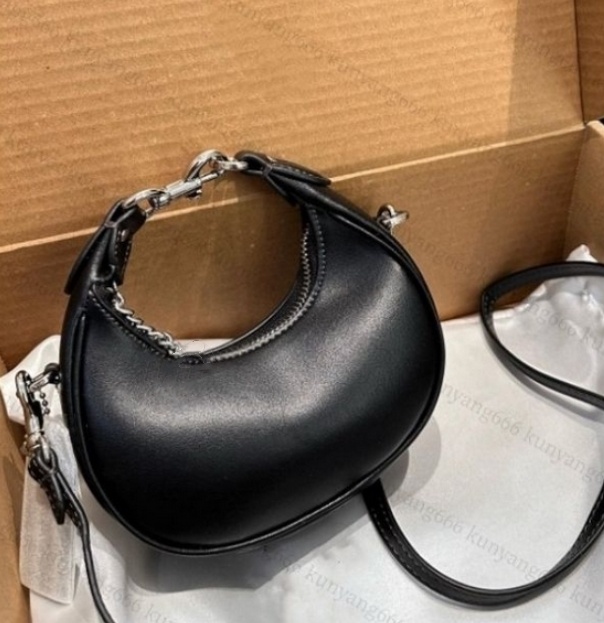 JONIE Designer Bag Wallet Luxury Women's Half Moon Saddle Bag Shoulder Bag Mini Women's Crossbody Bag Handbag Casual Women's Handbag