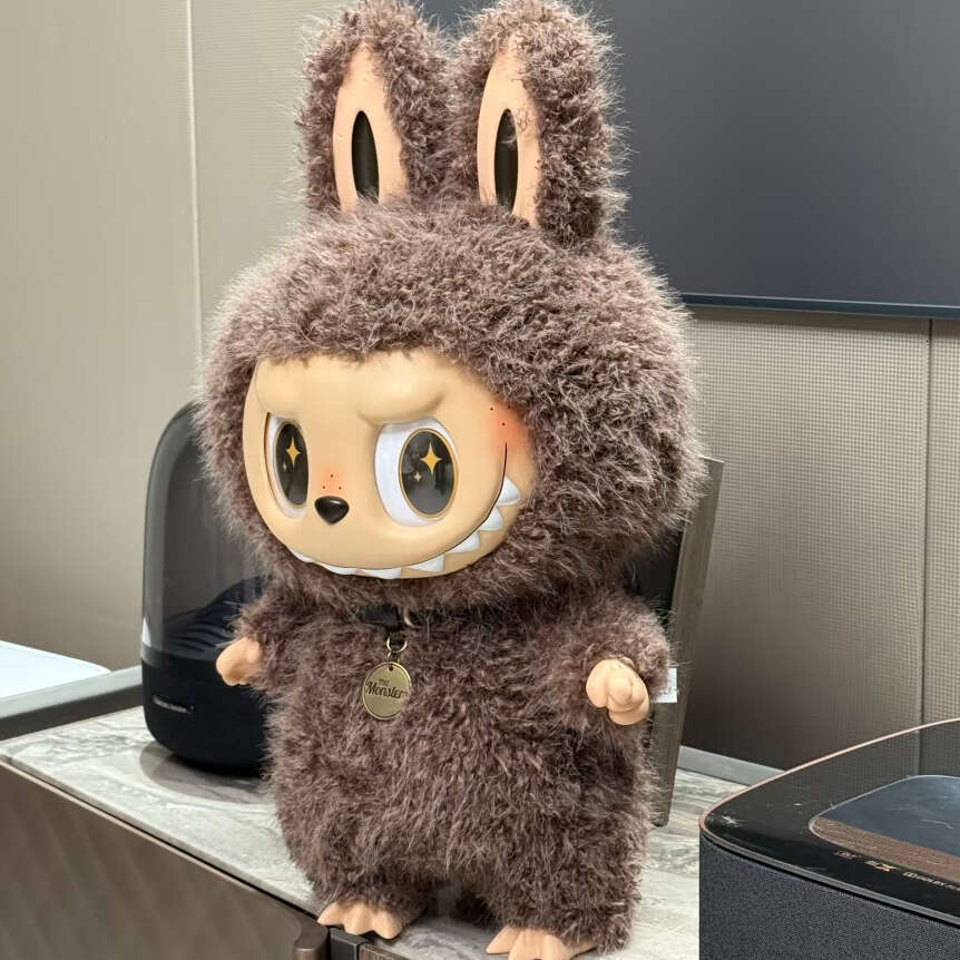 Vinyl Face Action Figure Plush Doll The Monster 58Cm Zemomo I Found You Angel In Clouds Labubu Dolls