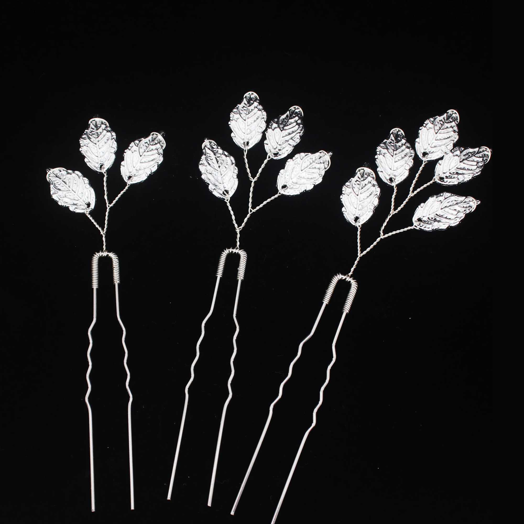 3PCS Wedding U Shape Hair Clips Bridal Headpiece Gold Color Hairpins Pearl Women Hair cessories Bridal Headdress Jewelry Gift L250928II4B