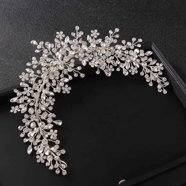 Crystal Rhinestone Bridal Wedding Headbands Tiaras Hairbands For Elegant Girls Bride Bridal Wedding Hair cessories Headpieces L250928ZEZ8