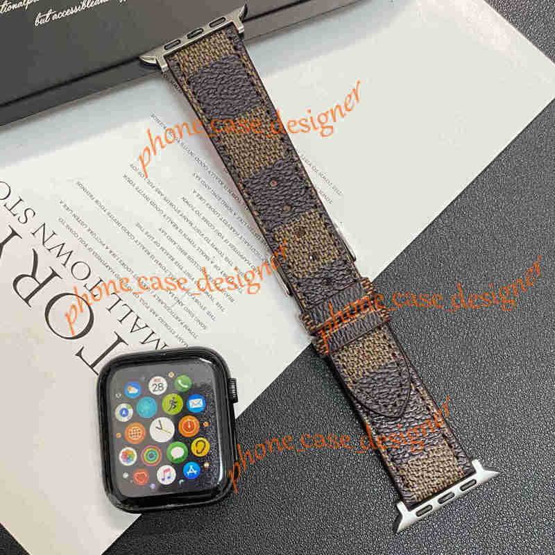Luxury Designer Apple watchband 38mm 40mm 41mm 42mm 44mm 45mm 49 mm 46mm Watchs Strap For iwatchs series 10 9 8 7 6 5 4 SE Ultra 2 Watchbands gift bracelet