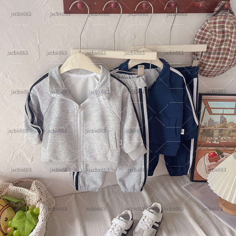 Boys tracksuit Children Tracksuit Kids Sets Baby Boys Girls Clothing Fashion Sports Suits Hoodies Sweatshirts and Pants Brand Jacket Boy Clothes