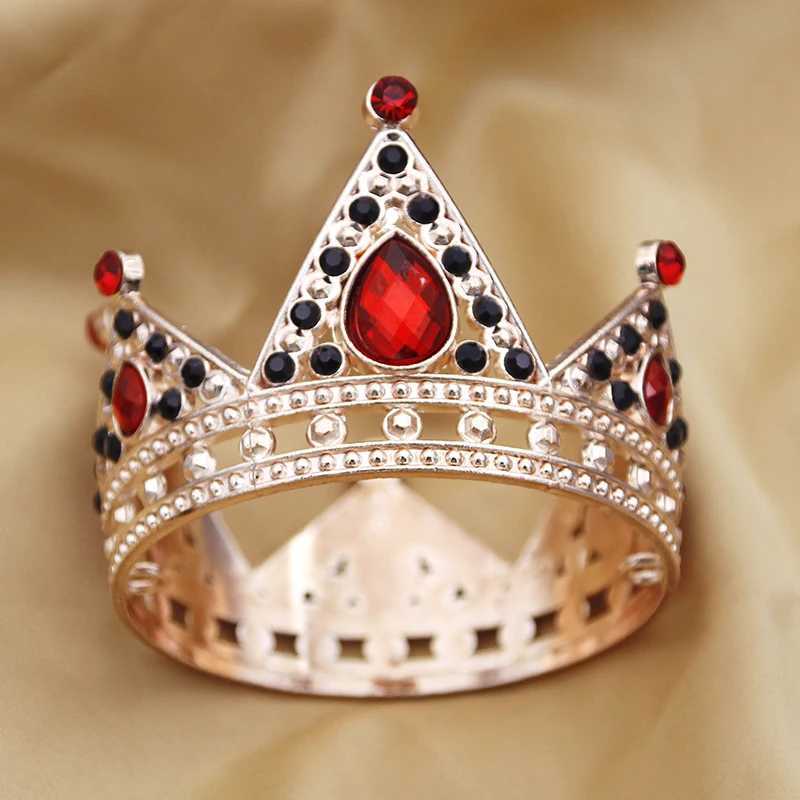 Vintage Small Tiaras Doll Diadem Girls Birthday Party Prom Wedding Head Jewelry Cake Crown Topper Decoration L2509282RE3