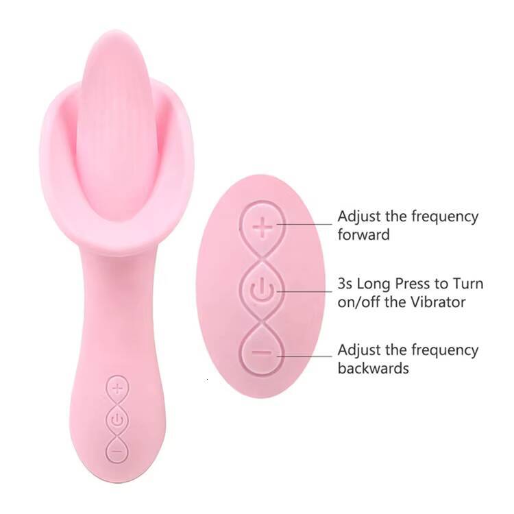 Erotic Sex Toy Tongue Toy Adult Product Vibrating Tongue for Women Pleasure