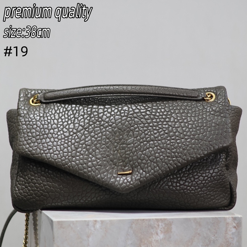 (Order by pic in opt, not by desc) Women's Elephant Print Sheepskin Chain Bag - Soft Genuine Leather Crossbody Bag with Adjustable Chain Strap