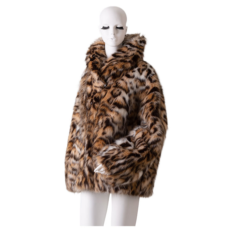 Eco-Friendly Womens Longline Faux Mink Coat With Detachable Hood & Elasticated Waistband for Added Comfort hot-sale products