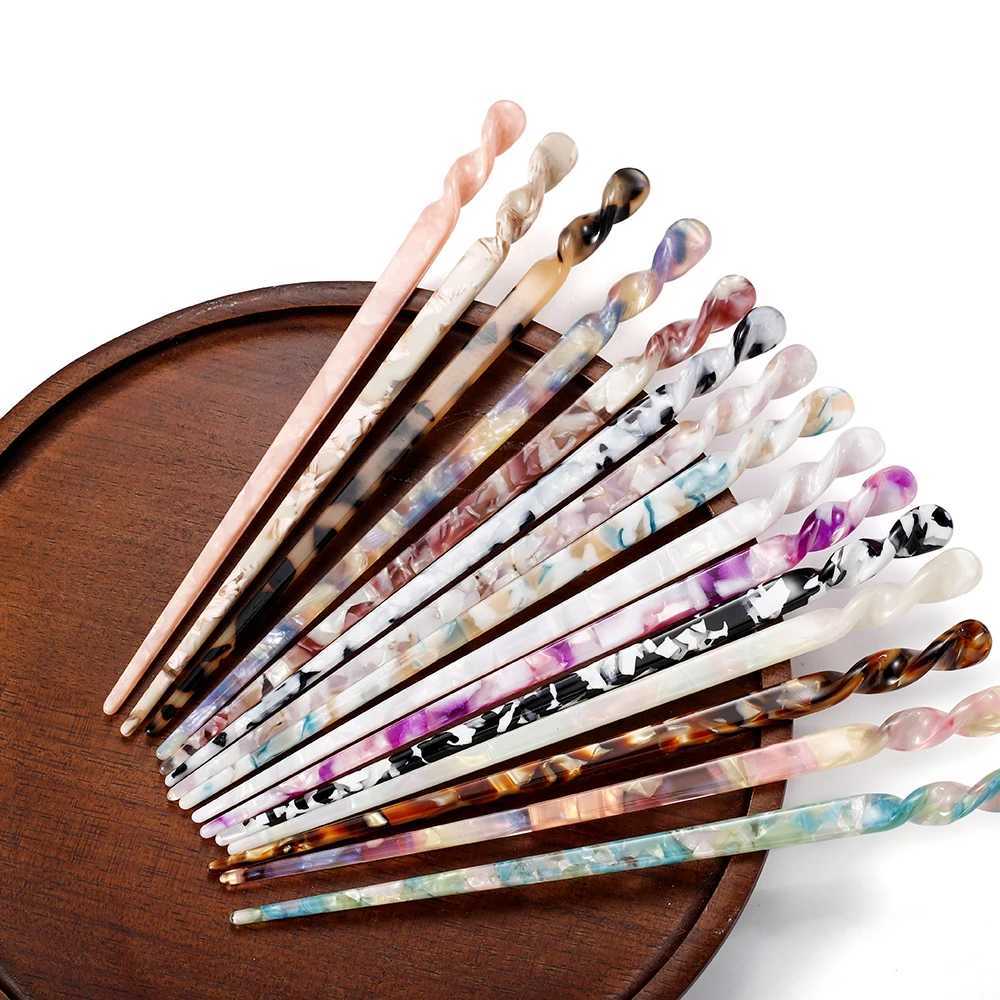 Chinese Style Hair Sticks Vintage etate Resin Chopstick Women Hairpins Hair Clip Pin Headwear Wedding Hair Jewelry cessories L2509289LOO