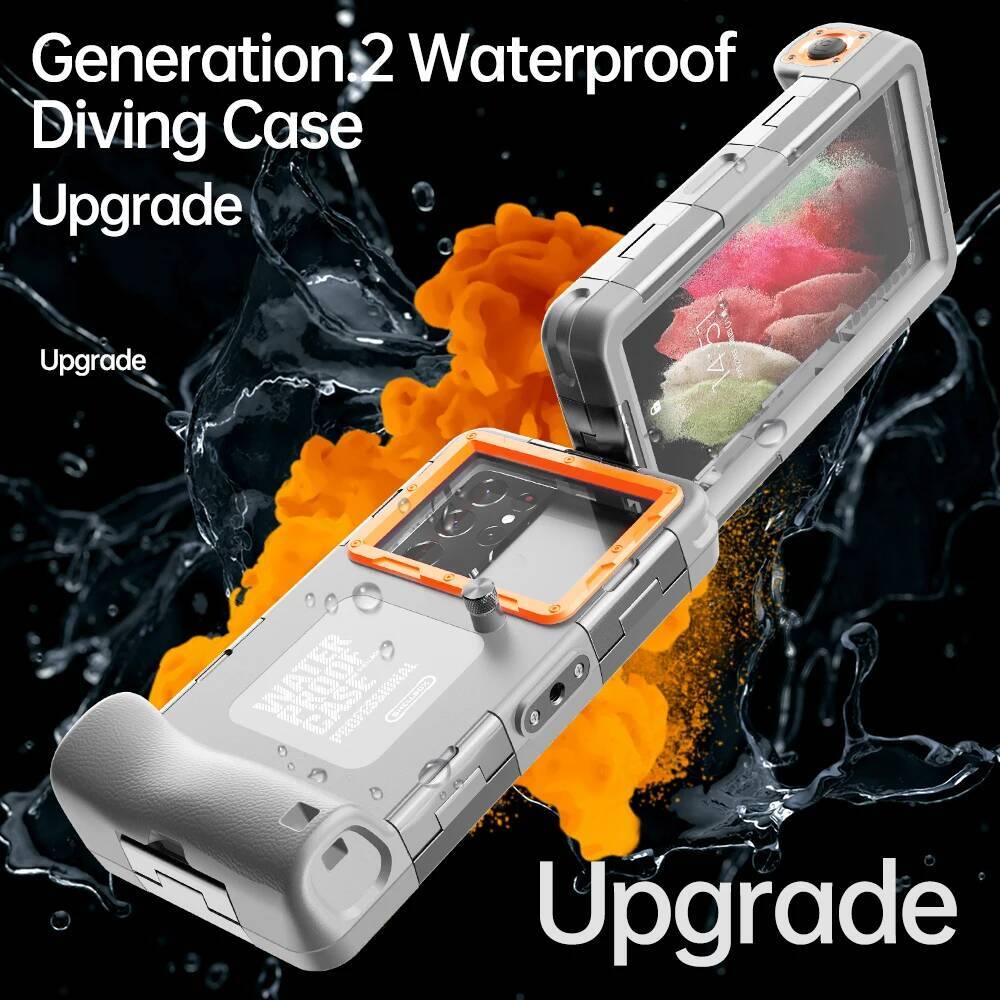 Professional Diving Phone Case iPhone 15 14 13 12 Pro Max Underwater Taking Waterproof Cases Cover For SamsungS22 S23 Huawei