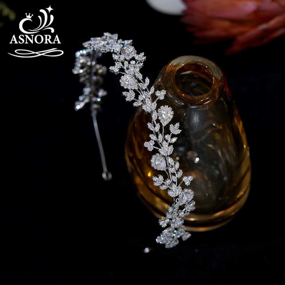 Fashion Vine Leaves Crystal Hair Band Bridal Tiaras Headband for Women Wedding Hair cessories Party Headpiece Bridesmaid Gifts L250928GK13