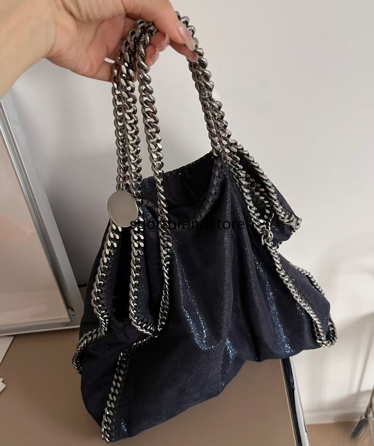 Top Quality Designer Woman Shoulder Bag Metal Chain Lady Handbag Crossbody Bag Tote Bag New Fashion Stella PVC High Quality Leather Shopping Bag Luxury Mini Bag1234