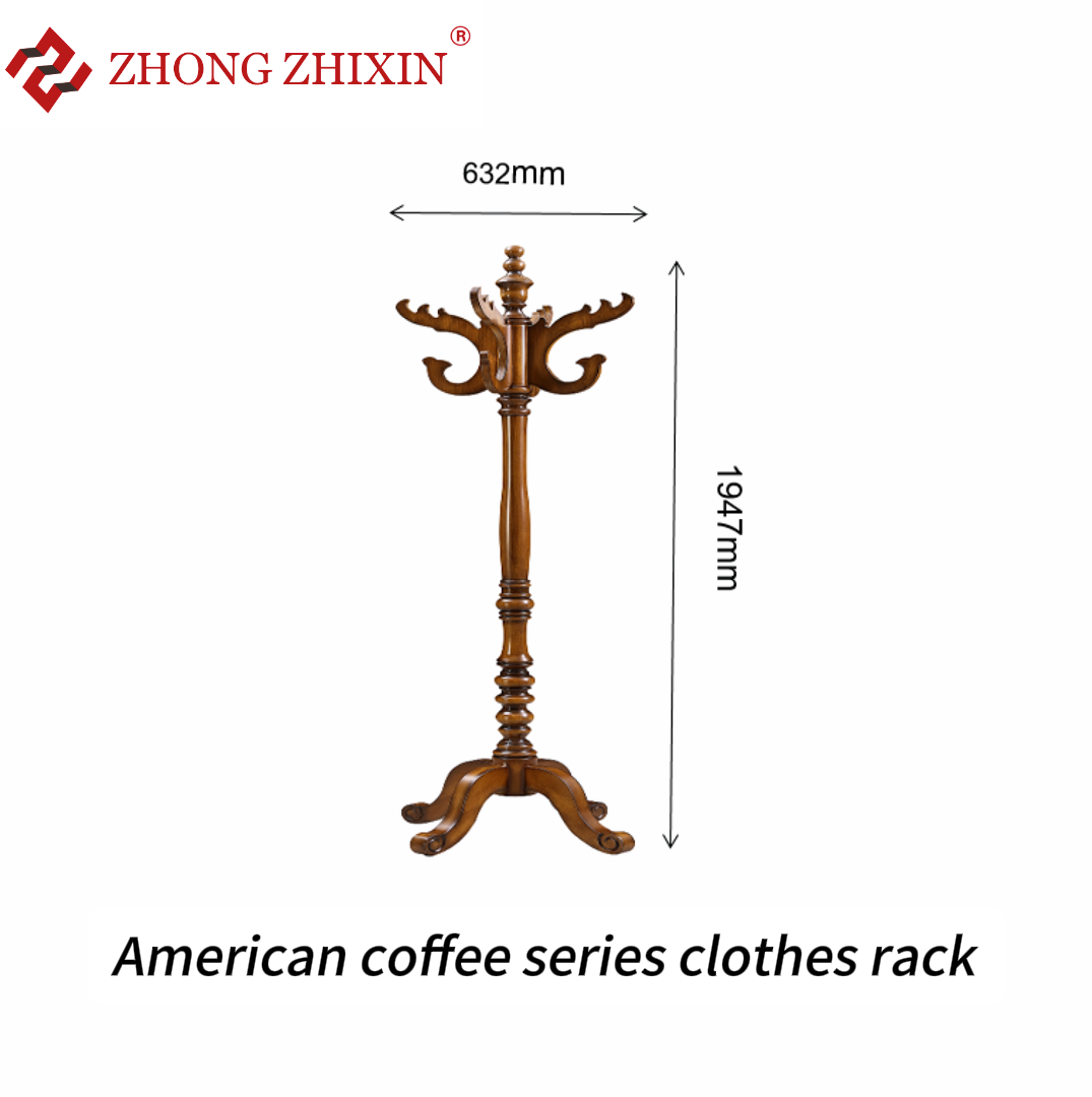 Zhongzhixin King Size Solid Wood Bedroom Set, Luxury American Style - Designer King Bed with Headboard + Nightstands, for Master Bedroom, Dark Brown