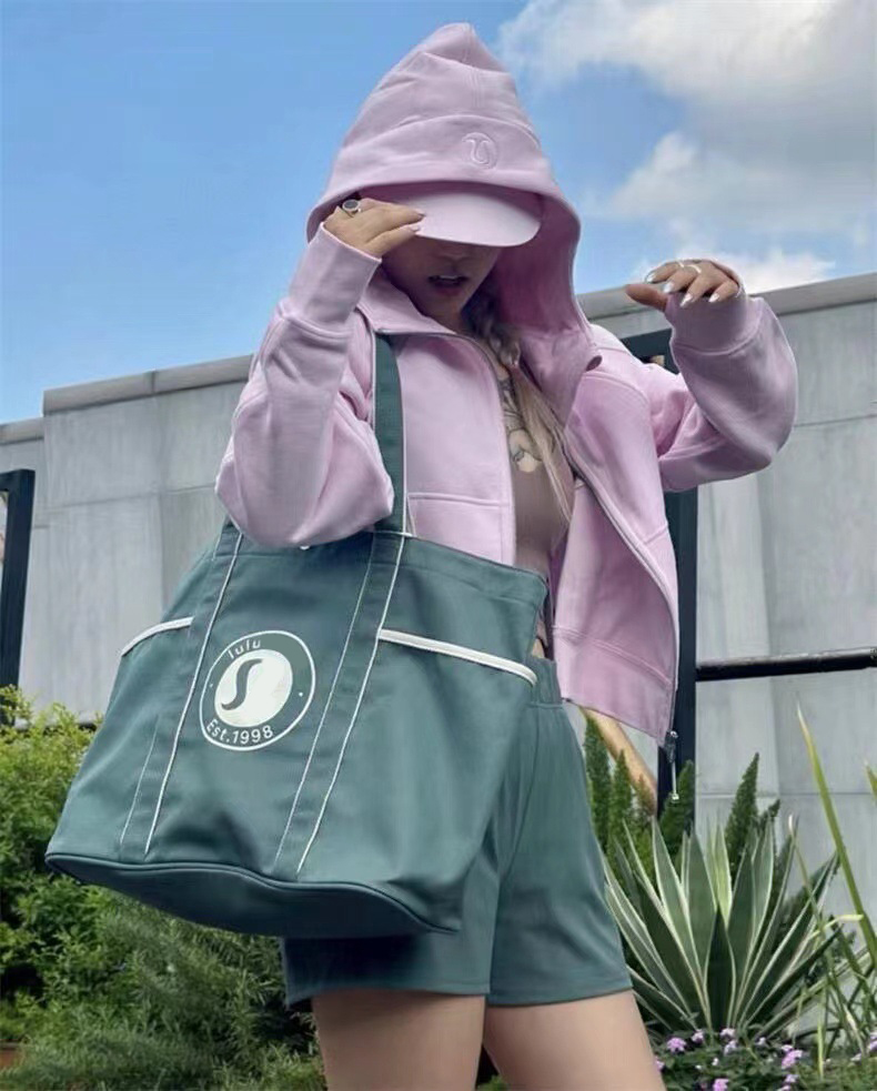 Designer Yoga Canvas Minimalist Daily Casual Commuting Shoulder Bag Shopping Tote