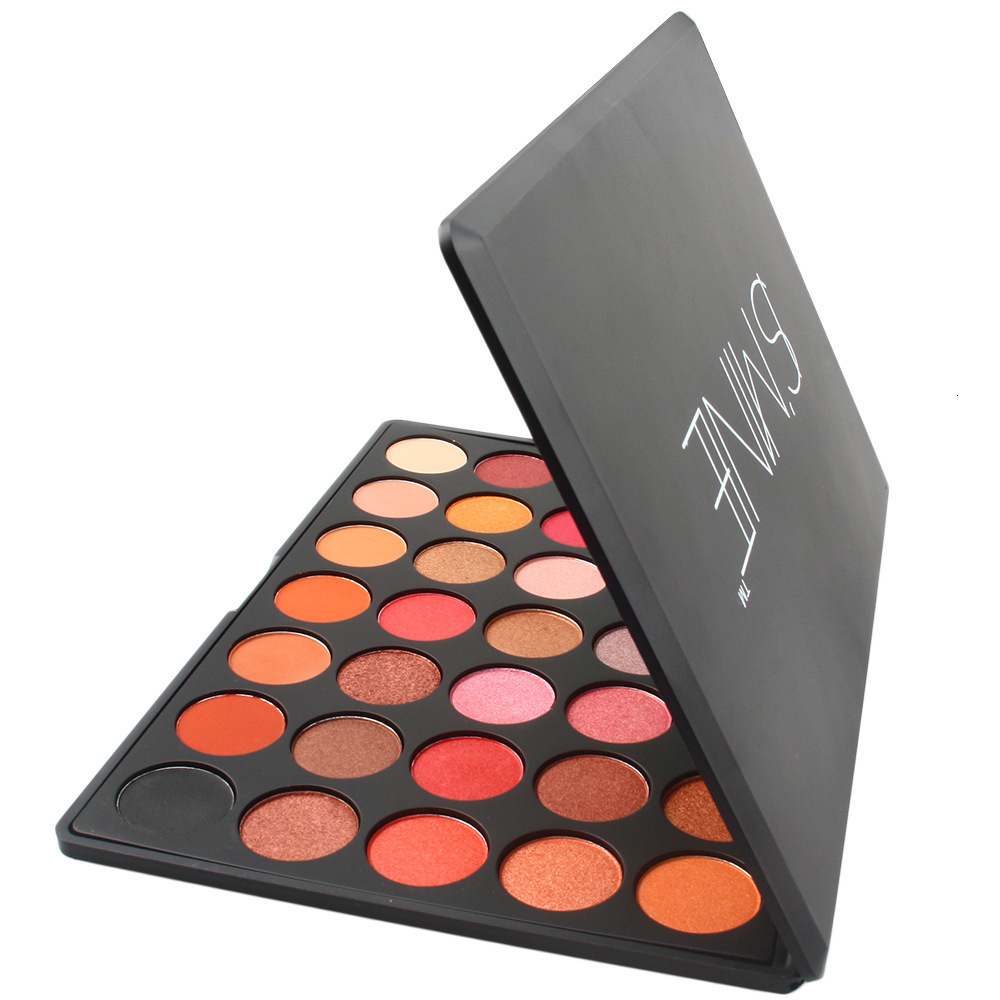 35Color Eyeshadow Palette Shimmer Matte Eyeshadow Palette Multicolor Makeup Palette Fine Powder Overseas Classic Style 231207