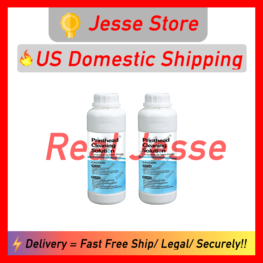 Jesse store Printhead Cleaning Cleaner US Domestic Local Shipping Pure 99 Raw Materials Industrial Use Safe Privacy Packaging Free Shipping No Customs issues