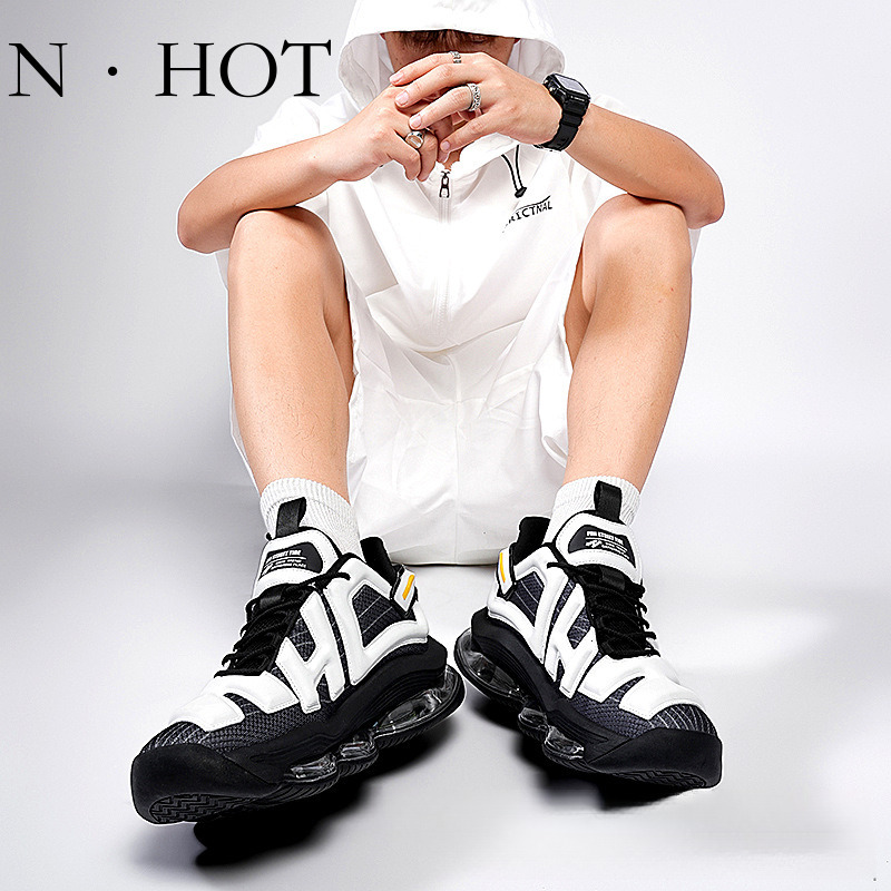 NHOT Designer Luxury Full-length Air Cushion Shock-absorbing Basketball Shoes Wear-resistant And Breathable Youth Practical Sports Shoes Outdoor Casua