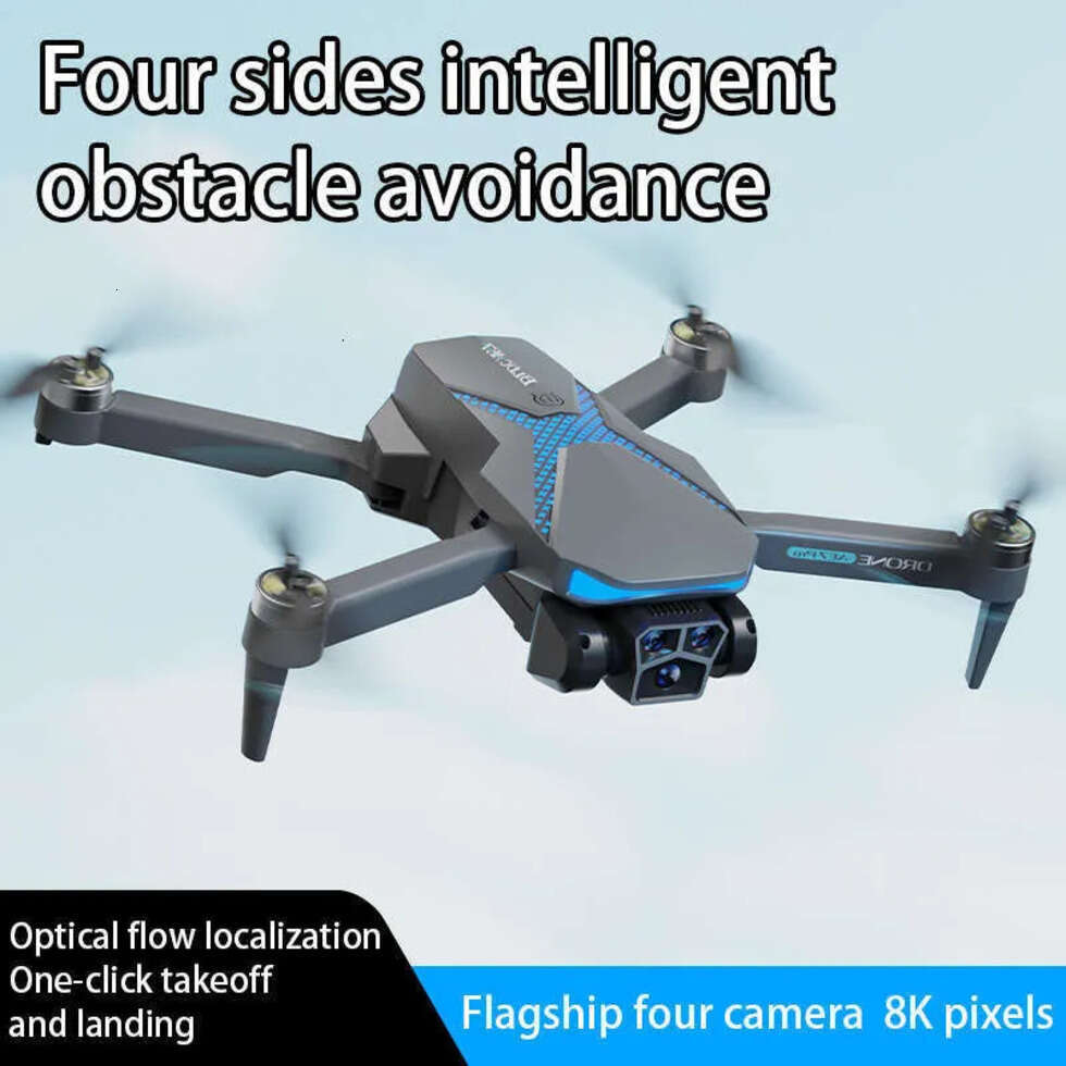 Ae7 Drone HD Aerial Photography Brushless motor avoids obstacles on all sides Optical Flow Positioning Remote Control Aircraft Quadcopter Cool Lights