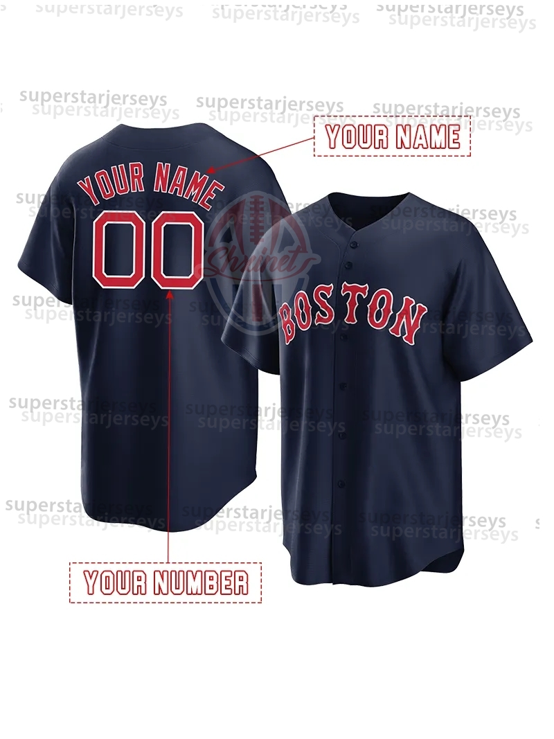 Custom Baseball Jersey Duran Rafaela Yoshida Trevor Story Wong Bello Roman Anthony Devers Ortiz Tim Wakefield Campbell Men Women Youth Any NAME NUMBER