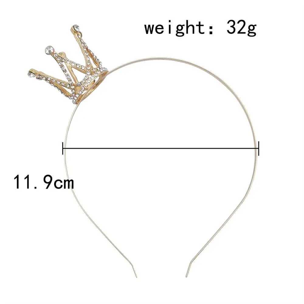 Princess Tiara Flower Girl Rhinestone Tiara Girl Hair cessories Suitable For ChristmasWeddingPromPerformanceBirthday Party L250928Y9NN