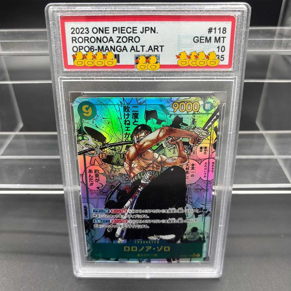 DIY Card Collection Card 2025 ONE PIECE OP11 JP MONKEY D 10Points Card Anime Game Gift L250929076F