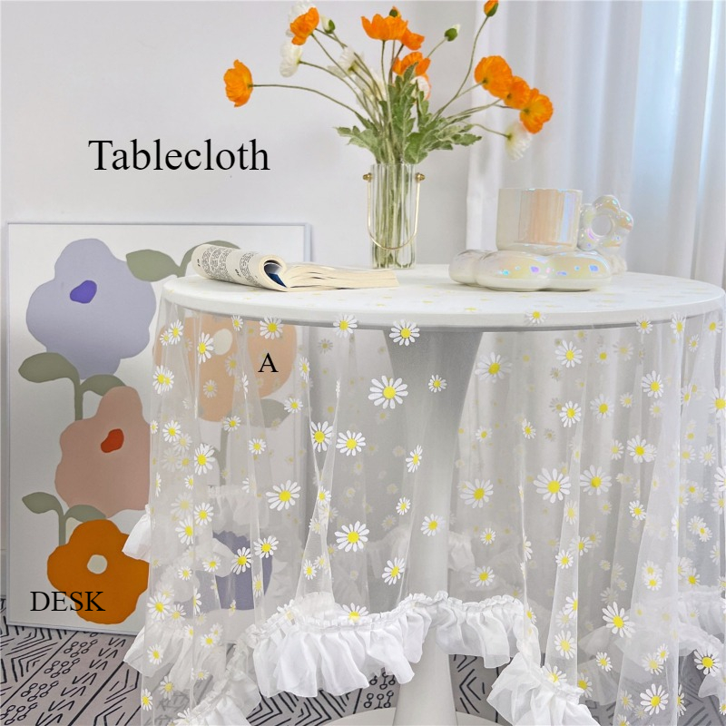 2025 Pastoral Dessert Table Mat Decorative Lace Tablecloth Accessories AS1