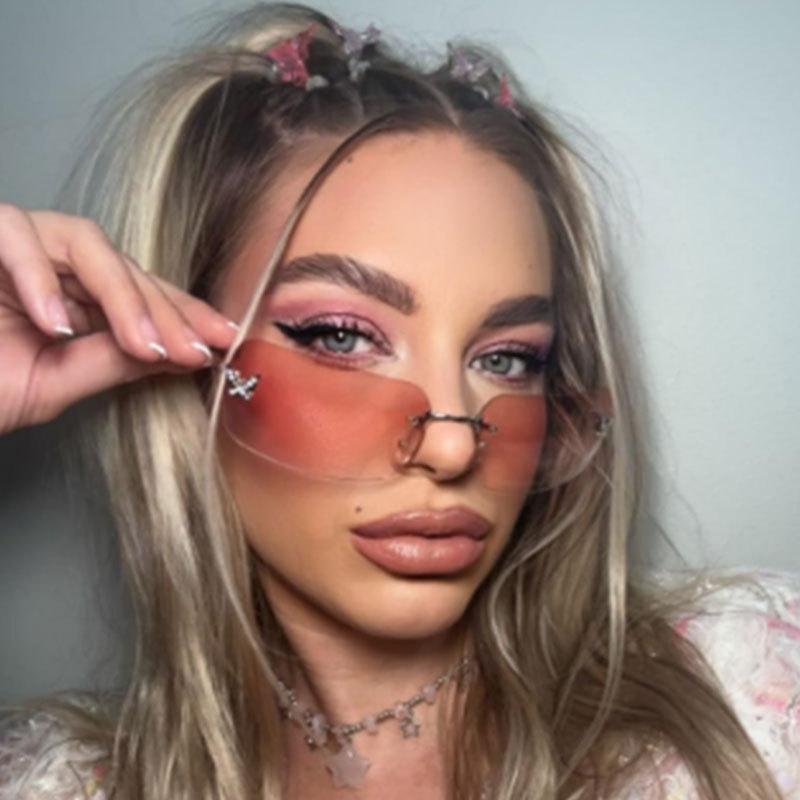 Designer Sunglasses For Men Women Square Butterfly Diamond Sunglasses Fashion UV400 Protection Sunglasses Luxury Polarized Goggle Pilot PC Frame Eyewe