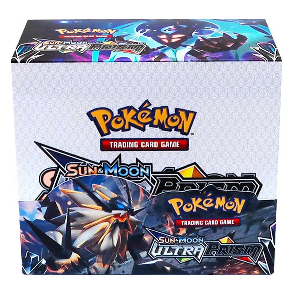 324Pcsbox Sun Moon Ultra Prism 36 Pack Booster Box Card Game Collecting Toys Board Game Chilling Reign L250929CIVR