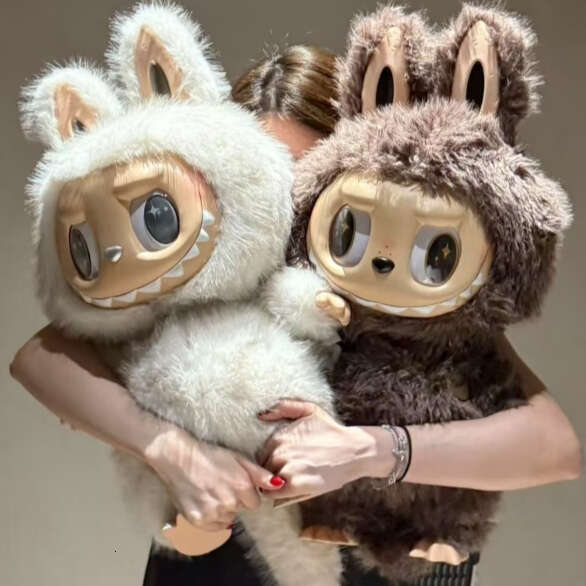 Vinyl Face Action Figure Plush Doll The Monster 58Cm Zemomo I Found You Angel In Clouds Labubu Dolls