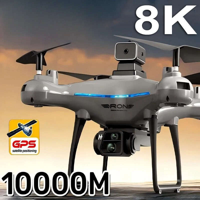 Ky102 8K Aerial HD Professional Beauty Filters Dual Camera Brushless Motor Obstacle Avoidance Optical Flow Drone