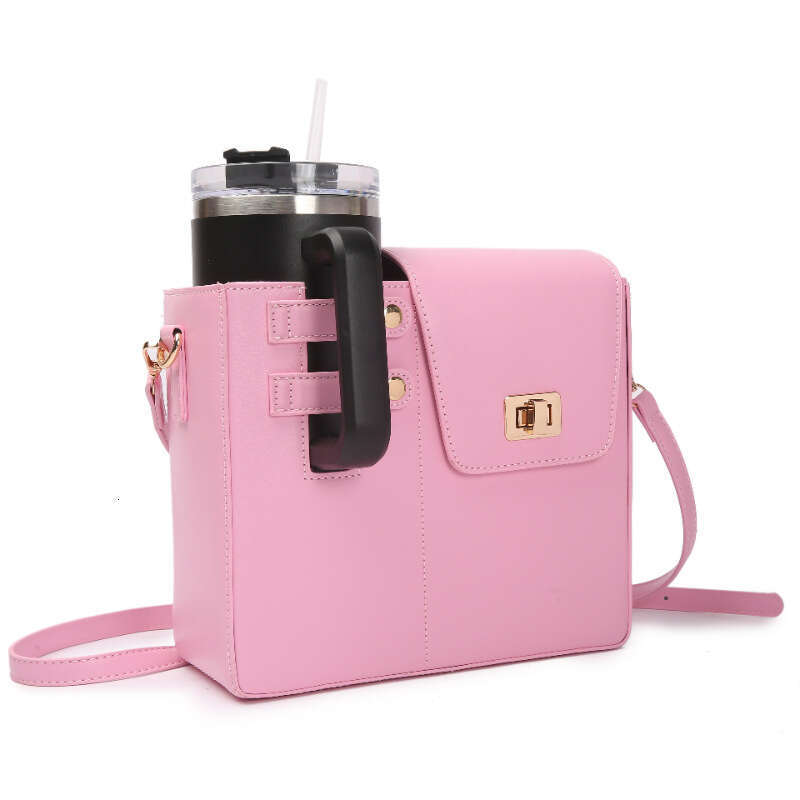 Outdoor Portable Beverage Bottle Universal Large Insulated Water Cup Storage Multifunctional Single Shoulder Crossbody Bag
