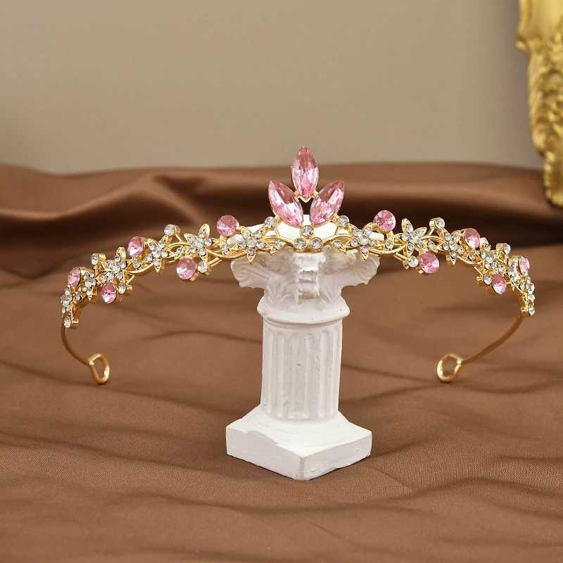 Crown Tiara Bride Wedding Dress Hairband Crowns Goddess 18yearold Adult Princess Performance Hair cessories Birthday Gift L250928HCB8
