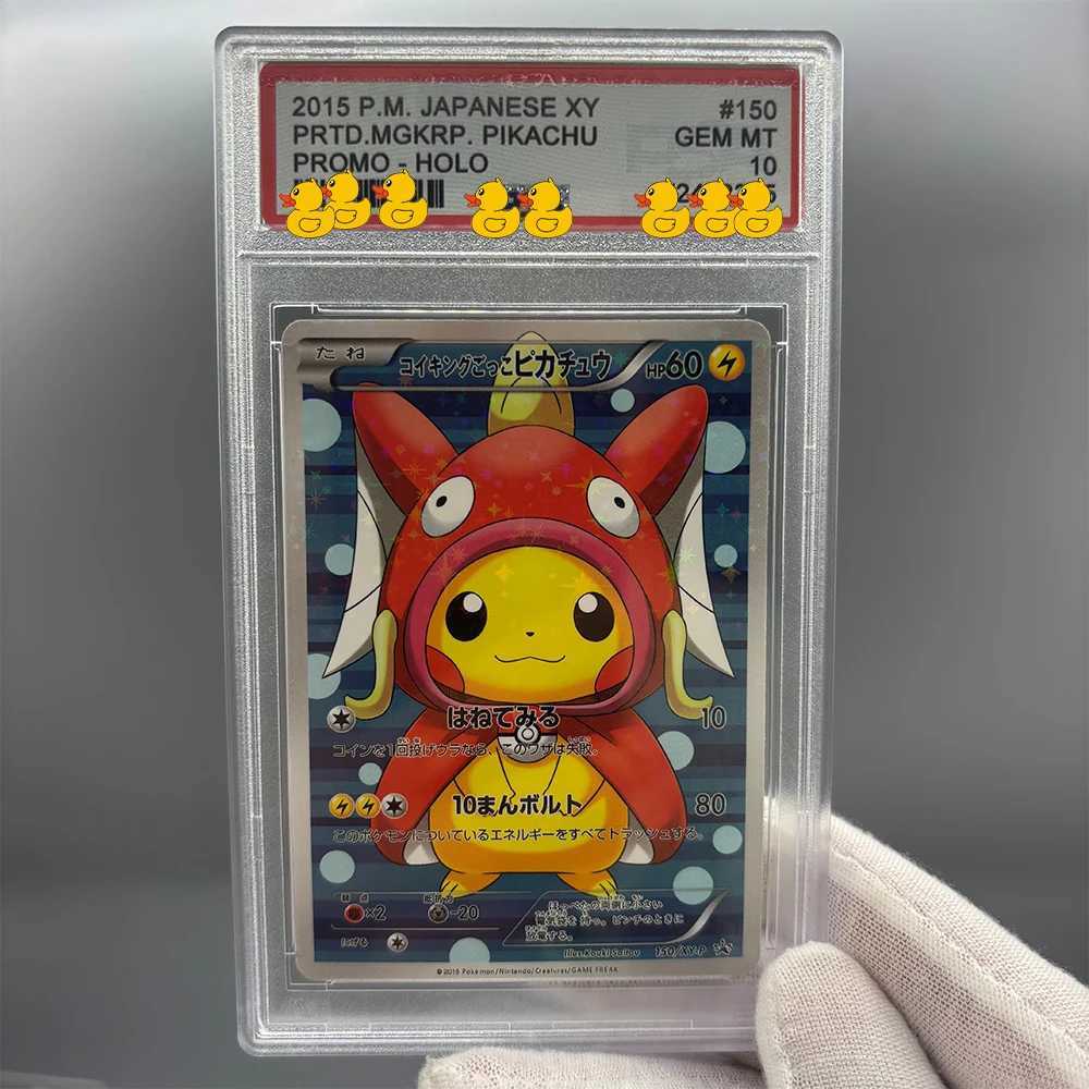 DIY Card Collection Card 2016 PM JPN XY PROMO PONCHO WEAR 10Points Card Anime Game Gift L250929QP0T