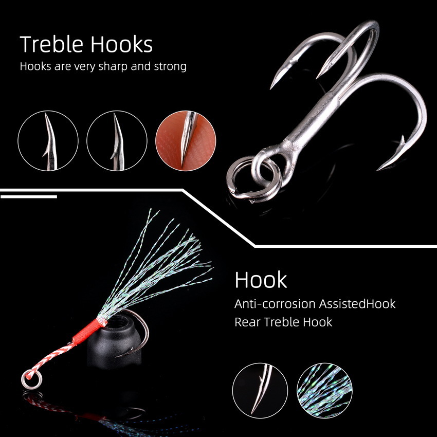 10PCS Casting Metal Jigs Fishing Lures Set 7G-40G Shore Cast Jigging Spoon Jig Sea Fishing Lures Jigging Artificial Bait Tackle 240315