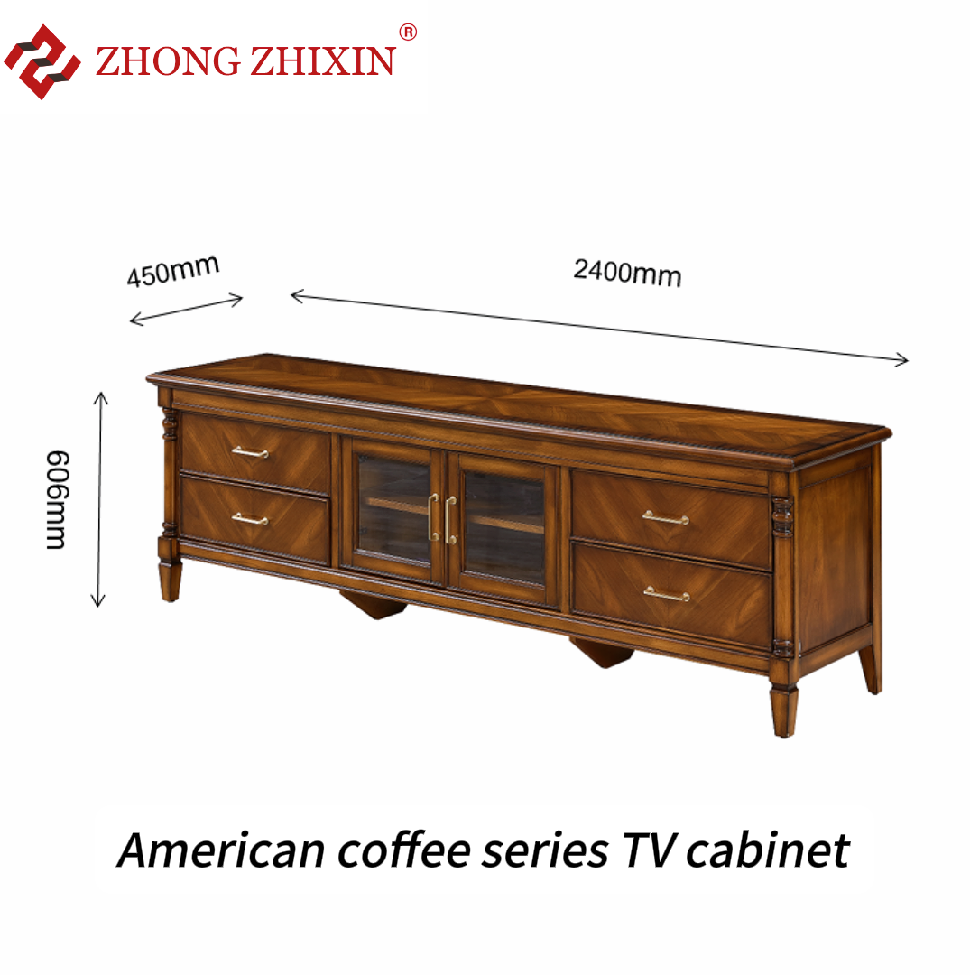Zhongzhixin Luxury Leather Sofa Designer Coffee Table Set, American Style 3-Seater Sofa with Genuine Leather, Rectangular Table for Living Room, Dark 