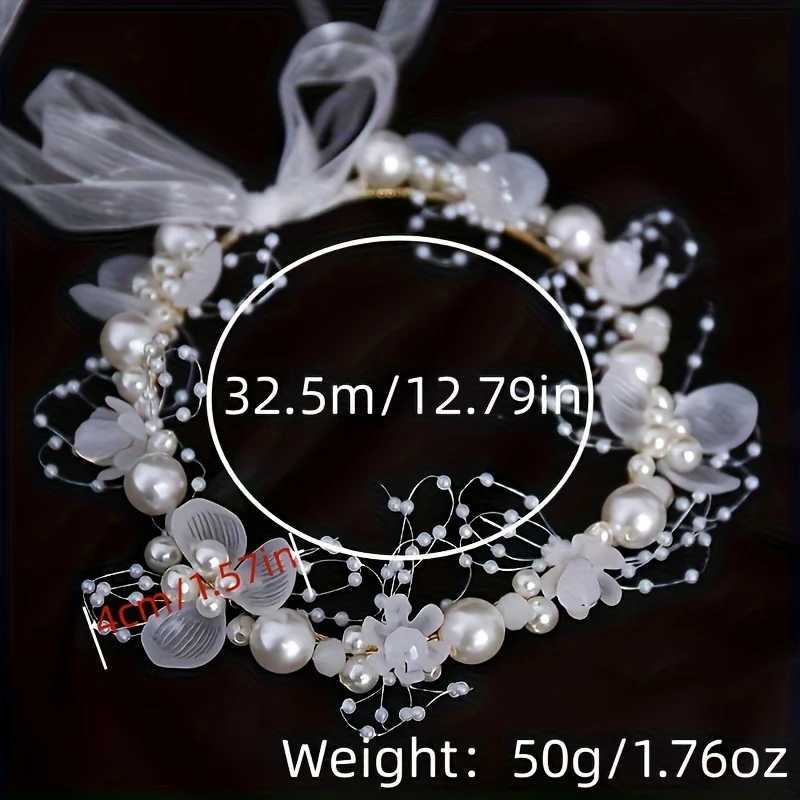 Bridal Flower Headband Crown Tiara For Women Bride Party Wedding Bridal Hair cessories Jewelry Band Headband Tiara L250928GINN