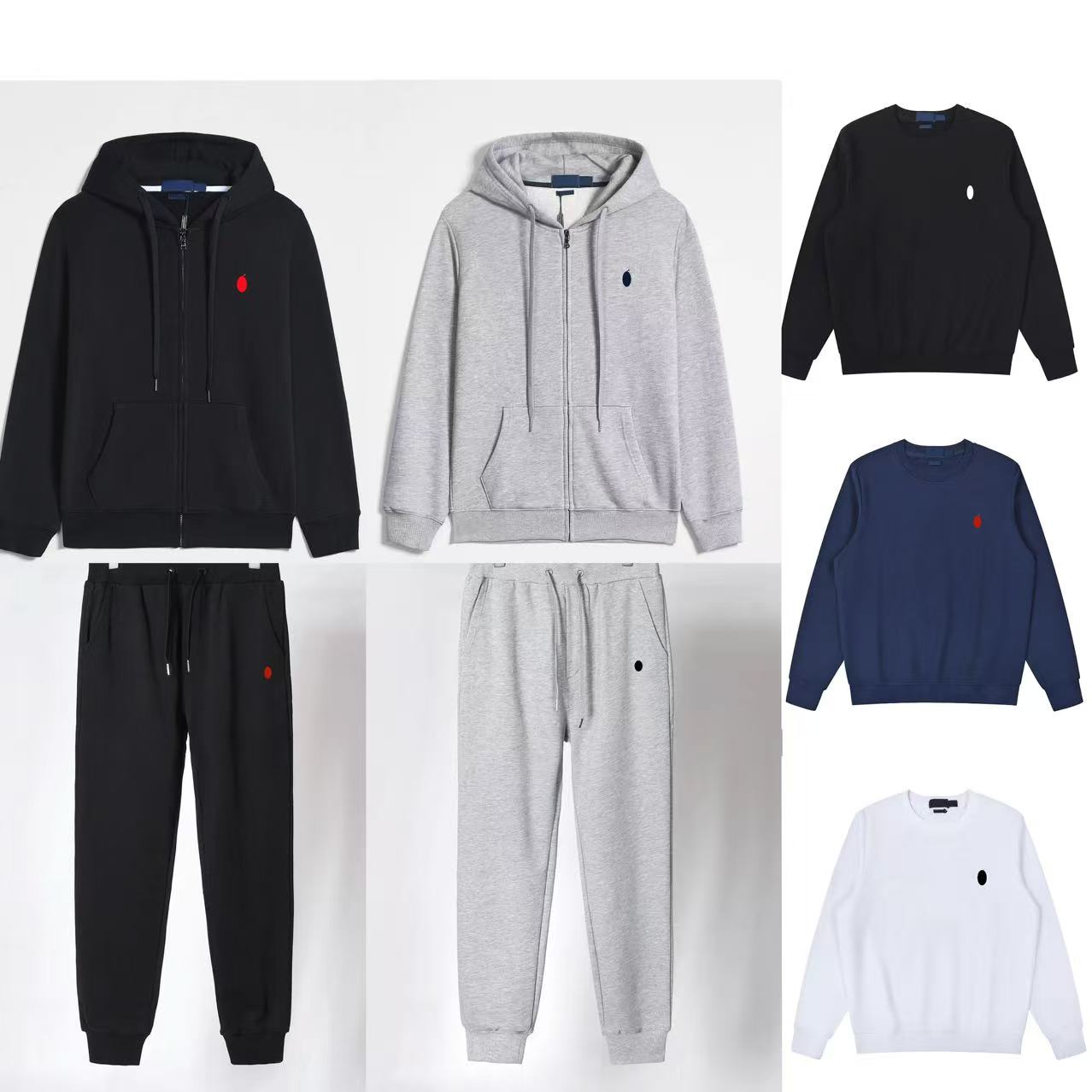 Ralphlys Laurenlys Mens Ralphity Hoodie Designer Mens Tracksuit Sweatpants Pullover Laurenly Hoodie Men Tracksuit Luxury Fashion Classic Trend Designer 154