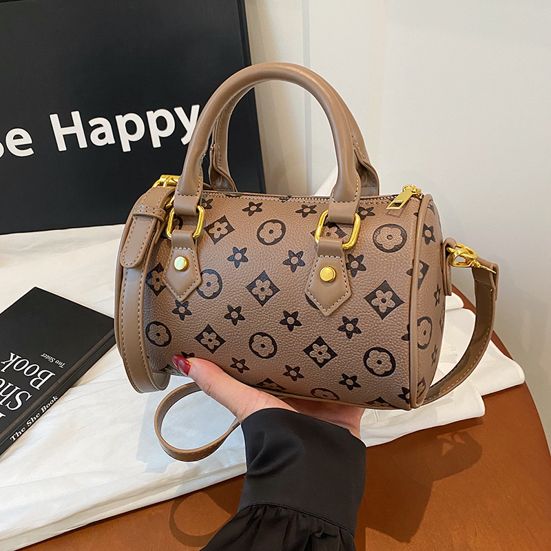 Printed contrasting small bags trendy slanted bags pillow bags Western style women bags Free Shipping hot