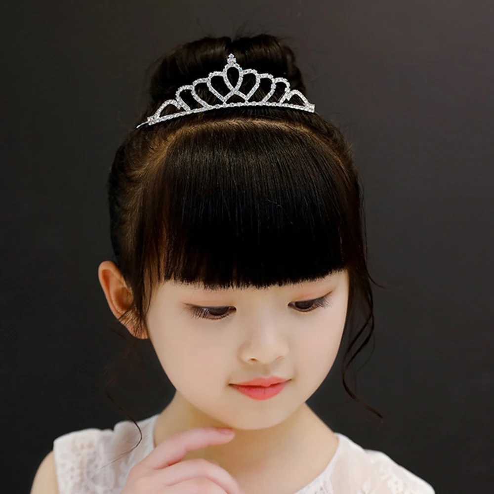 20 Style Kid Cute Princess Tiaras and Crowns Crystal Headband Bridal Crown Wedding Party cessories Girls Fashion Hair Jewelry L2509287ZLM