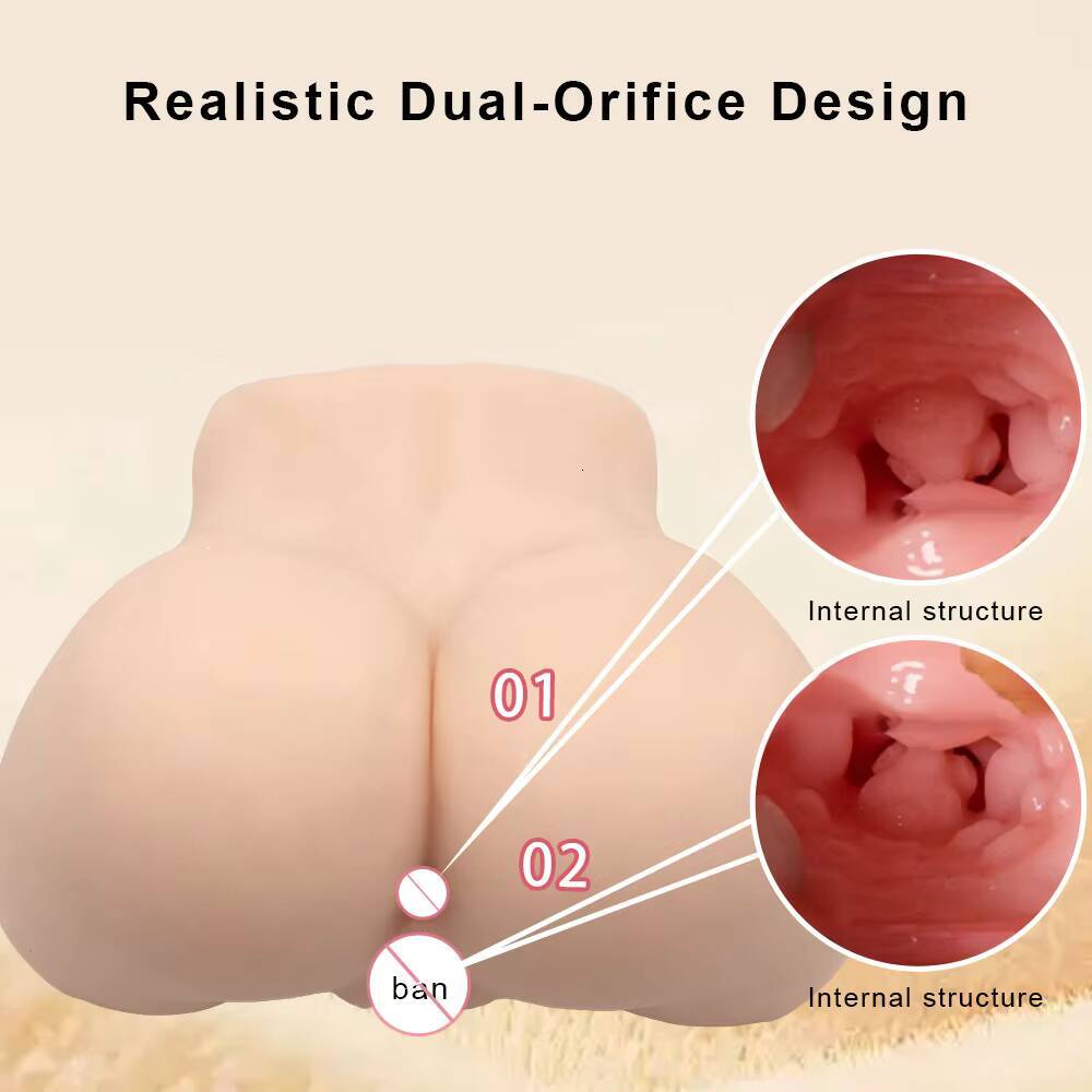 3in 1 pocket pussy Big Ass Sex Doll Artificial Vagina Real Pussy Sex Toys for Men Male Masturbator Cup Masturbate for Man