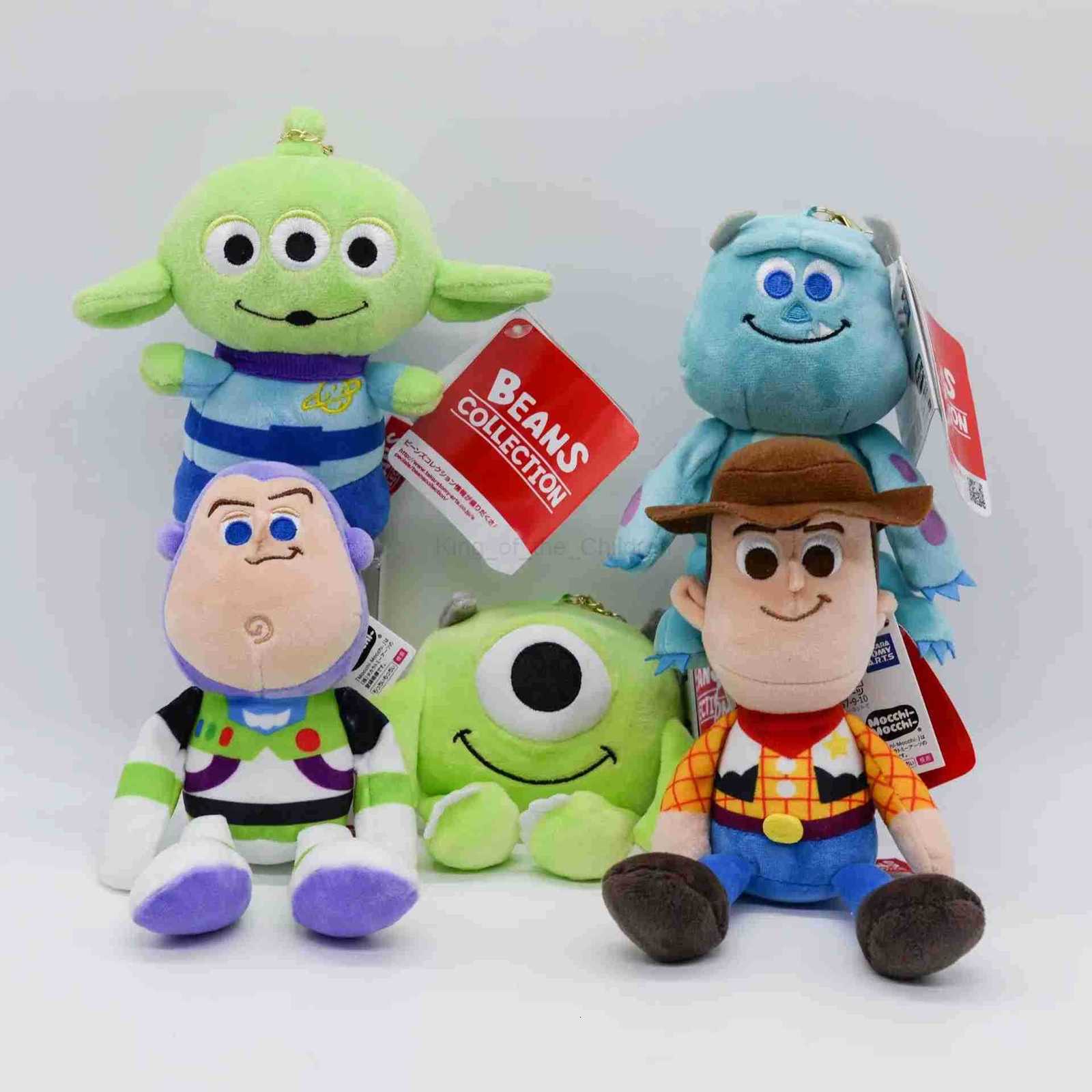 Disney 4 Woody & Buzz Lightyear Plush Toys - Soft Carton Anime Stuffed Animals for Christmas Gift L260701