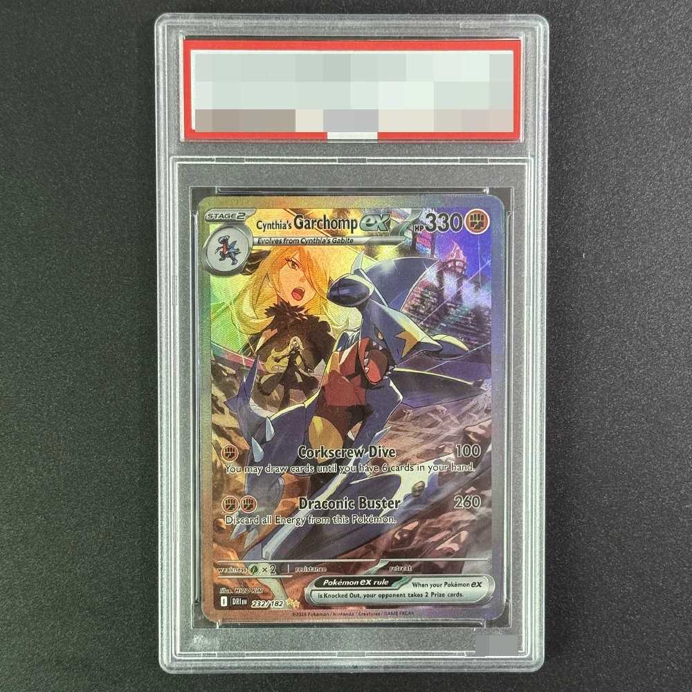 Diy PM Garchomp Moltres Rayquaza Magikarp Collection Cards Self made Graded Cards L2509298OAN