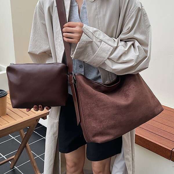 Korean Leopard Print Large Designer Bags Capacity Tote 2025 Autumn Winter New Simple Super Popular Matte Leather Single Shoulder Crossbody Bag