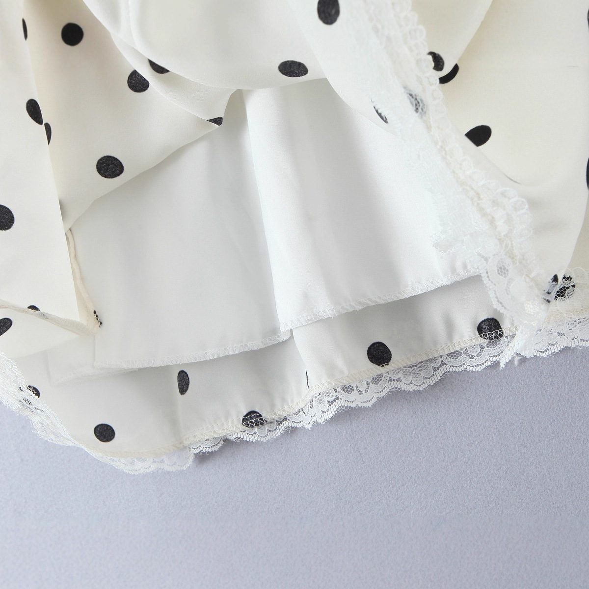 GC147 Summer Fashion Women's Polka Dot Printed Halter Collar Open Back Sleeveless Waist Mini Dress