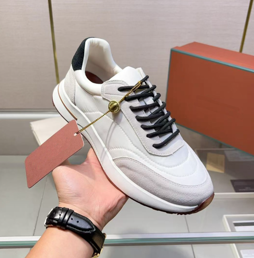Brand Men's Casual Shoes Weekend Walk Low-Top Sneakers Newport Walk suede-trimmed Week End Walk Sneaker Runner Trainers EU38-44